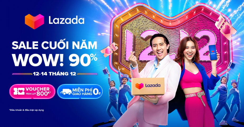 Lazada ghi nhận sức mua bùng nổ trong Lễ hội mua sắm 12.12