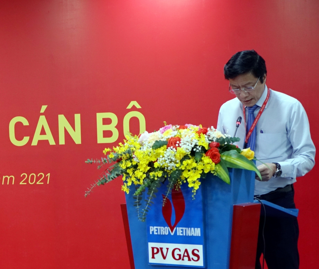 công bố các quyết định bổ nhiệm cán bộ của PV GAS mở đầu năm 2021