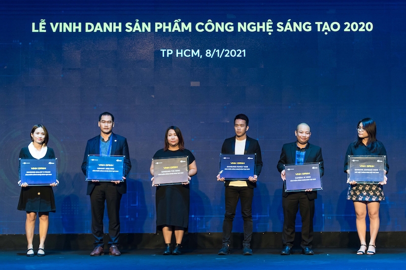 VinSmart (thuộc Tập đoàn Vingroup) đã được vinh danh trở thành Thương hiệu điện thoại Việt xuất sắc nhất Tech Awards 2020