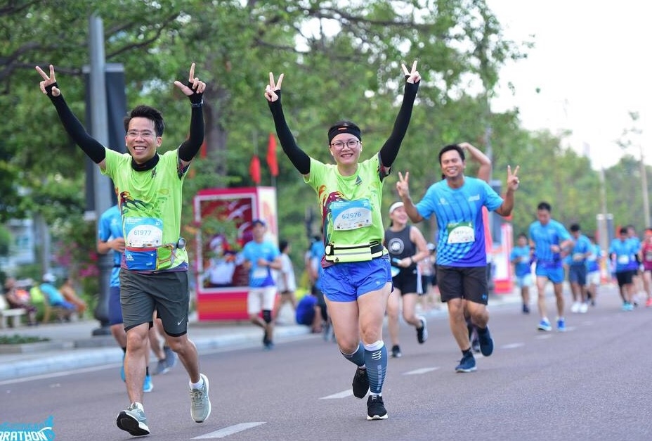 Vợ chồng anh Hoàng Minh Đông luôn bên nhau để cùng chinh phục những mục tiêu mới của bản thân.