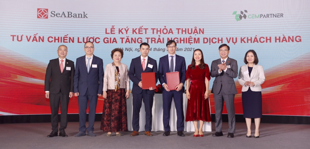 SeABank ký kết hợp tác với 4 đối tác chiến lược hướng tới phát triển bền vững