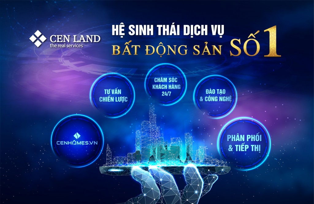 Cen Land sở hữu hệ sinh thái dịch vụ BĐS số 1