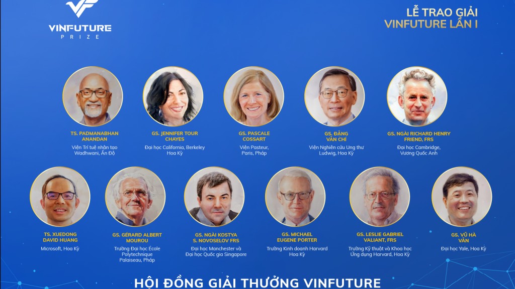 Nhiều nhà khoa học làm thay đổi thế giới tham gia Tuần lễ trao giải VinFuture