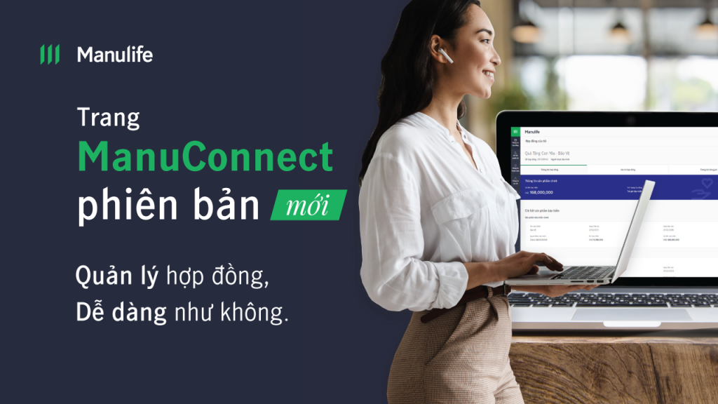 Manulife Việt Nam ra mắt phiên bản cải tiến của cổng thông tin khách hàng thân thiện hơn