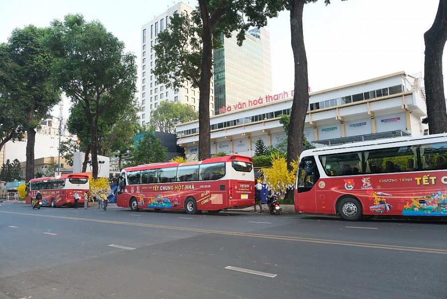 Những chuyến xe Tết Chung Một Nhà