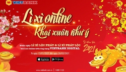 “Lì xì online khai xuân như ý” cùng Mobile Vietbank Digital