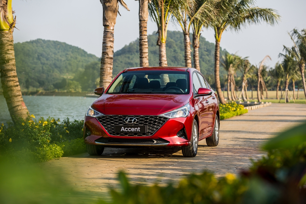 Hyundai Accent là mẫu xe ăn khách nhất tháng 1/2021