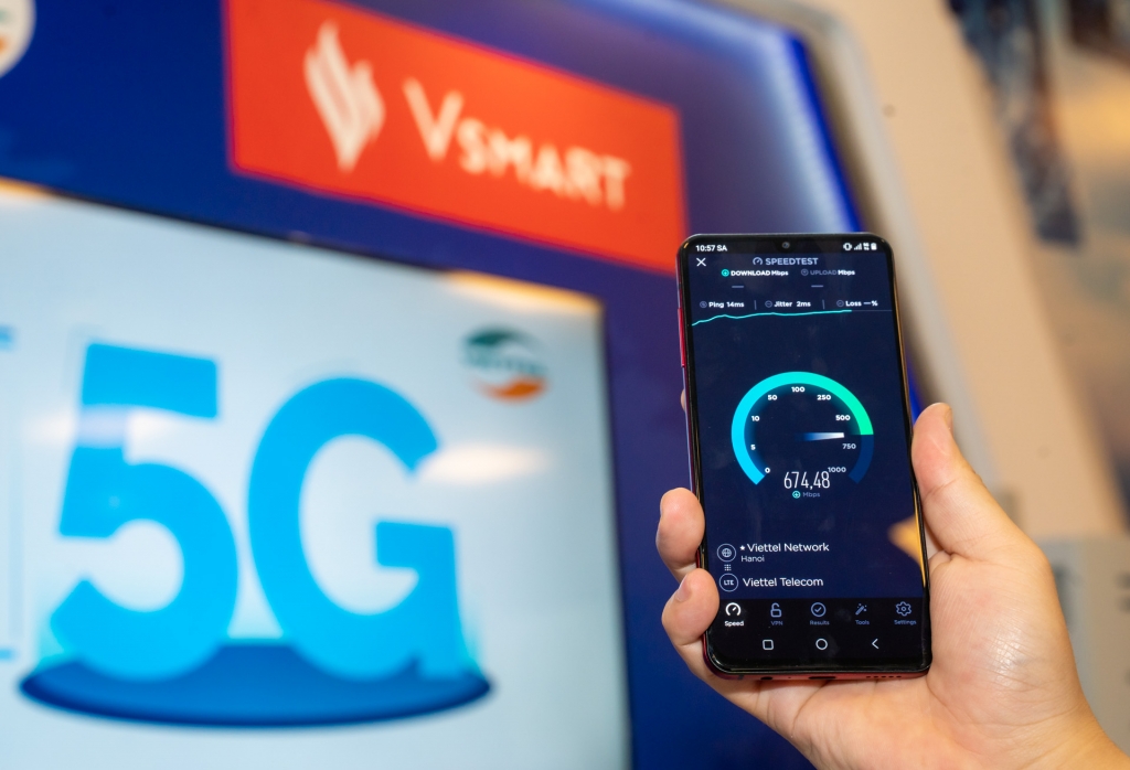 Vsmart Aris 5G là smartphone Việt Nam đầu tiên có kết nối 5G