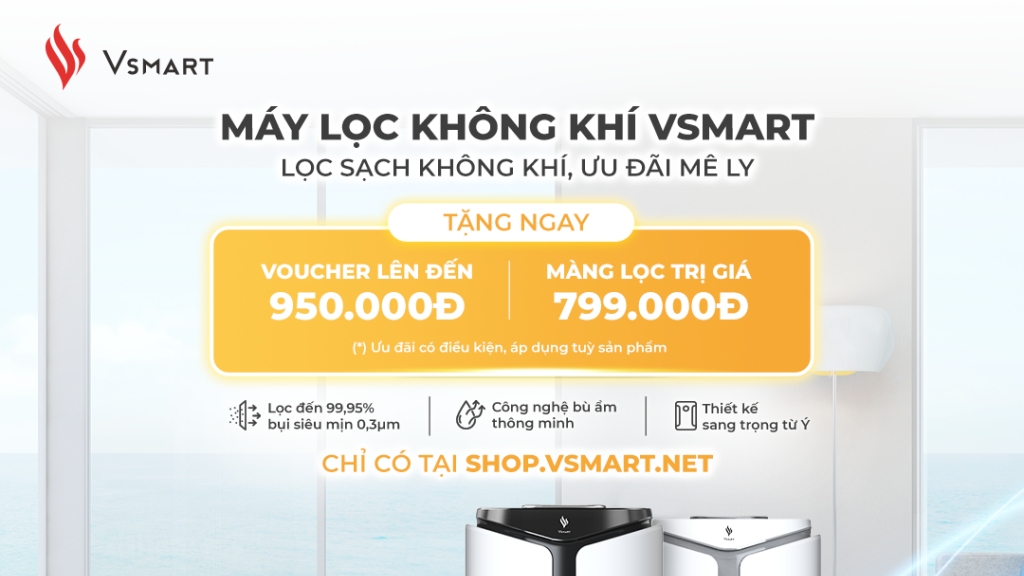 VinSmart mở bán máy lọc không khí và giải pháp nhà thông minh độc quyền Vsmart Online