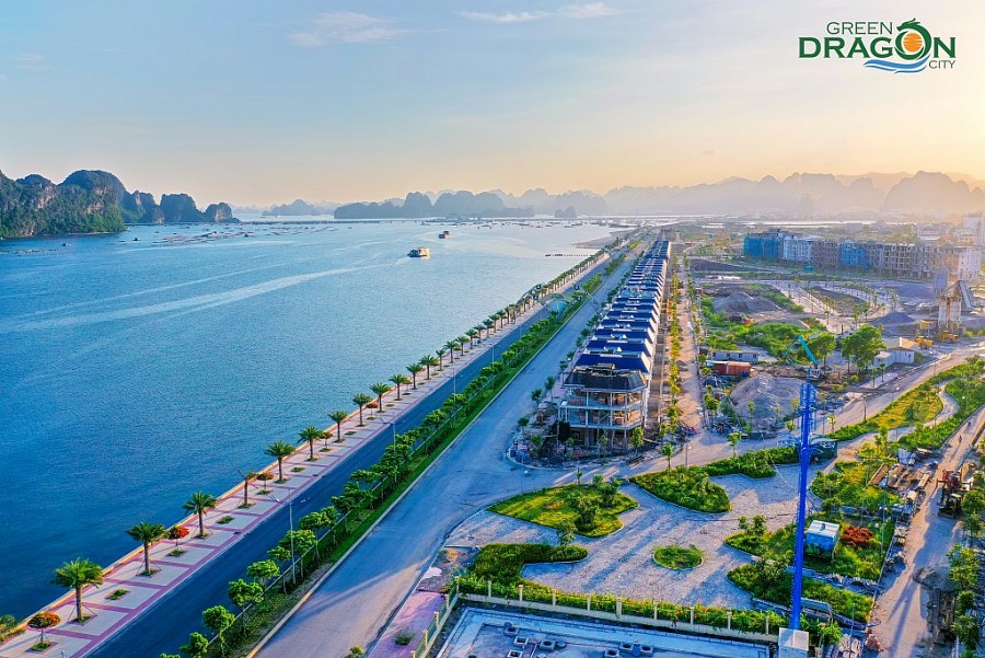 Green Dragon City nằm dọc theo đường bao biển Hạ Long - Cẩm Phả