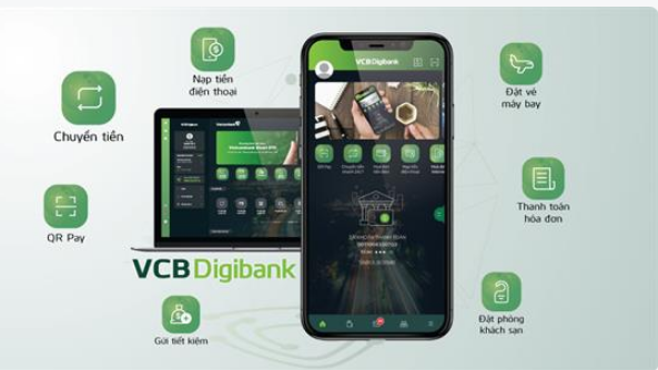 Trải nghiệm các tiện ích vượt trội của dịch vụ thẻ Vietcombank trên kênh ngân hàng số