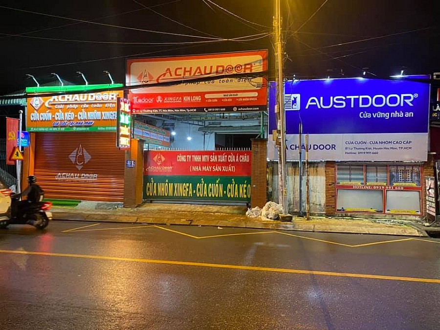 Xưởng sản xuất cửa cuốn Á Châu Xưởng sản xuất cửa cuốn Á Châu