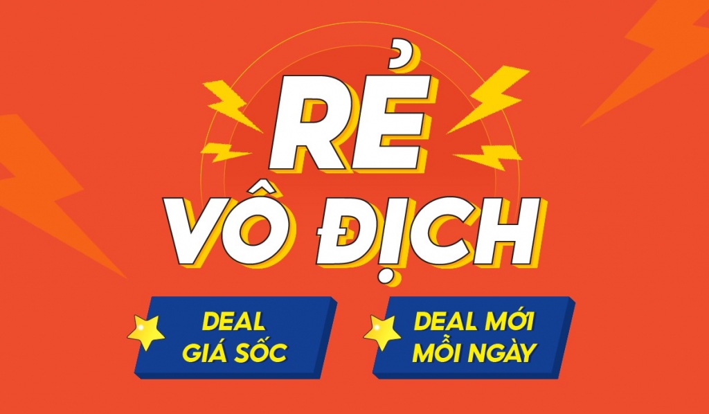 Siêu HOT hôm nay với hơn 4.000 deal sốc giá chỉ từ 1K đến 49K trên Shopee