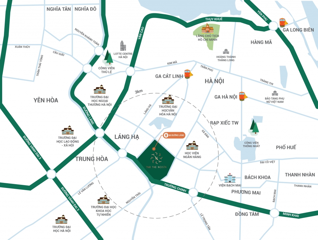 TNR The Nosta với vị trí trung tâm thường là lựa chọn hàng đầu cho giới đầu tư “Buy-To-Let” 