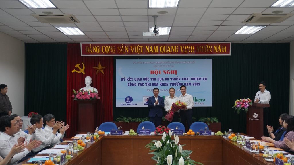 Hà Nội: Cụm thi đua số 20  ký giao ước thi đua năm 2021