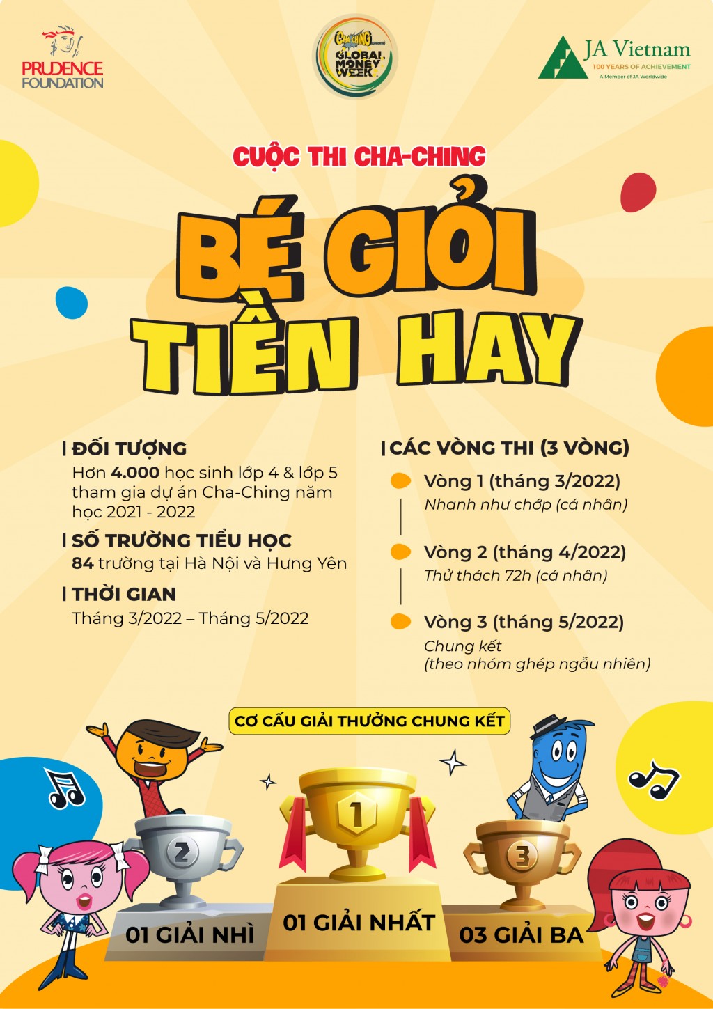 Cuộc thi Cha Ching Bé giỏi Tiền hay