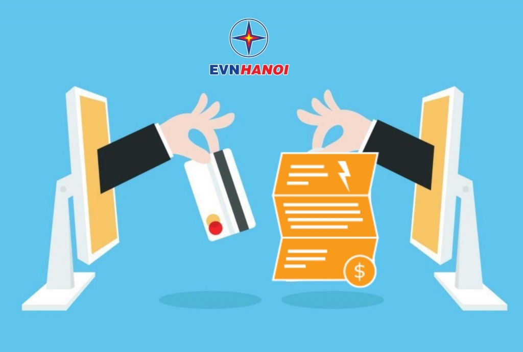 EVNHANOI ký lại hợp đồng mua bán điện sinh hoạt theo hình thức điện tử