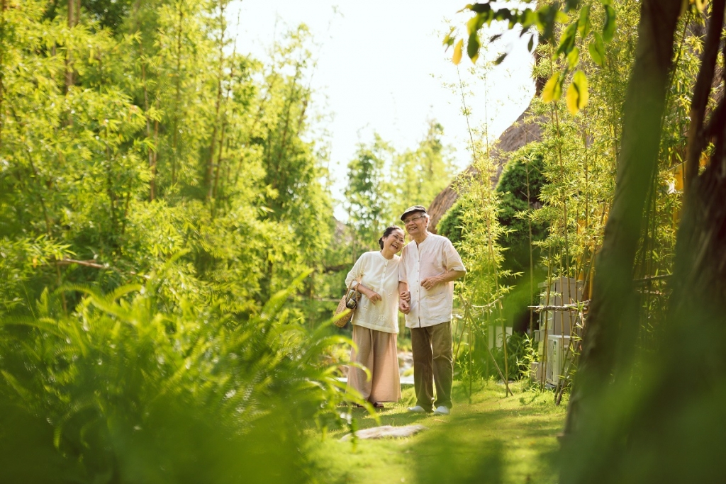 Không gian xanh đậm chất thiền tại Công viên Nhật Bản Zen Park giúp cư dân có những phút giây thảnh thơi mỗi khi về nhà