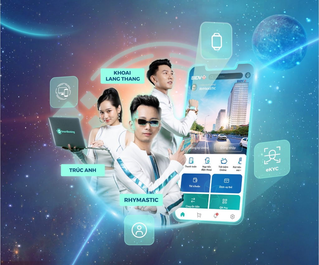 Vũ trụ Ngân hàng số BIDV SmartBanking thế hệ mới mở ra với sự kiện XR đích thực đầu tiên tại Việt Nam