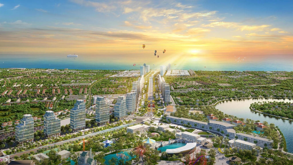 Sun Grand Boulevard sẽ là trung tâm giải trí - kinh doanh thương mại - nghỉ dưỡng tại Sầm Sơn