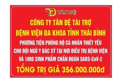 Tân Đệ tự bảo vệ người lao động và sát cánh cùng bệnh viện truy quét SARS-CoV-2