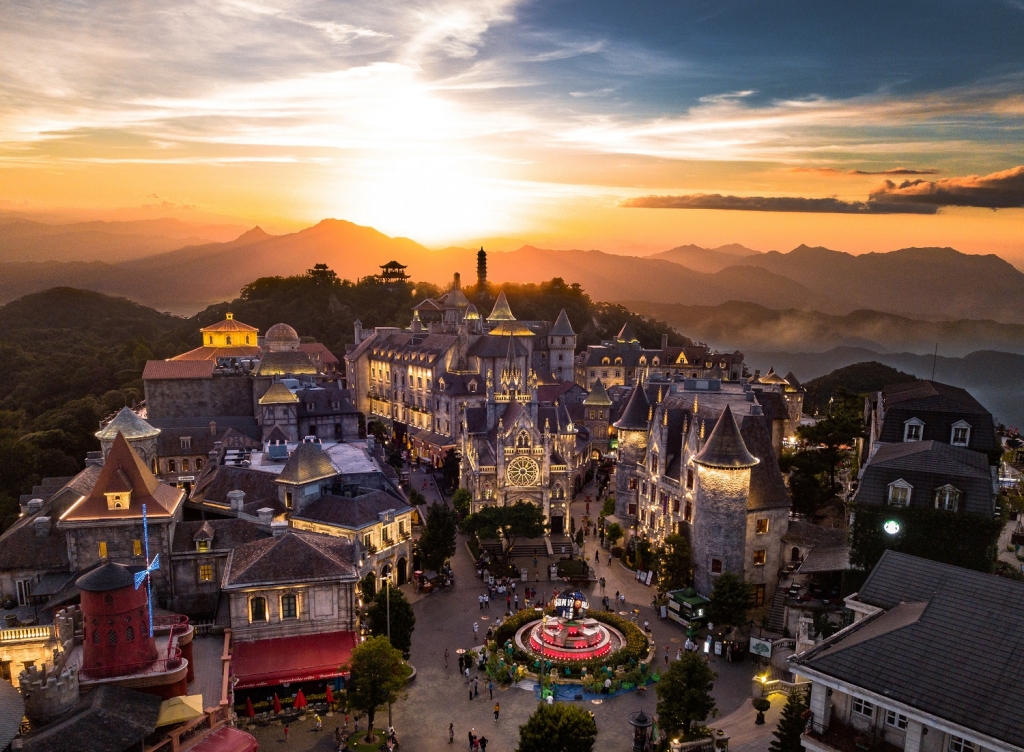 Sun World Ba Na Hills về đêm