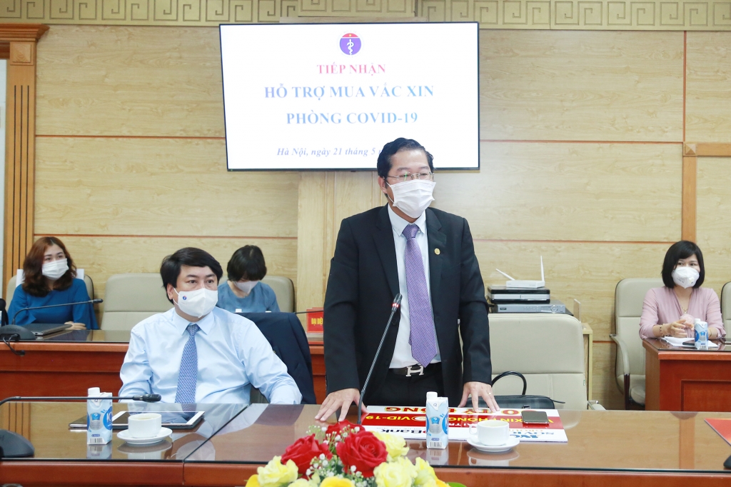 Ông Phạm Quốc Thanh – Tổng Giám đốc HDBank phát biểu tại buổi lễ.