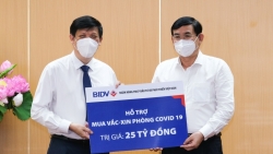 BIDV hỗ trợ 25 tỷ đồng mua vắc-xin tiêm phòng virus SARS-CoV-2