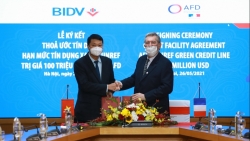 AFD cấp cho BIDV 100 triệu USD tài trợ các doanh nghiệp năng lượng tái tạo