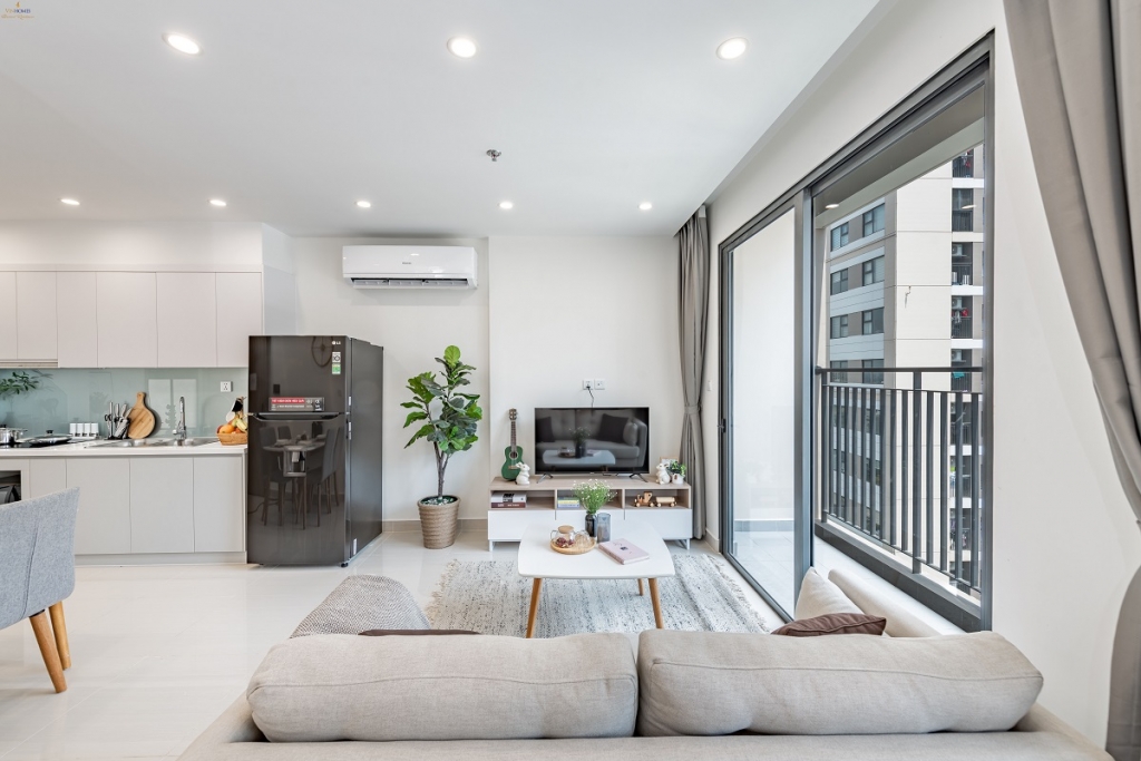 Các căn hộ Vinhomes Serviced Residences được thiết kế tận dụng tối ưu không gian và ánh sáng