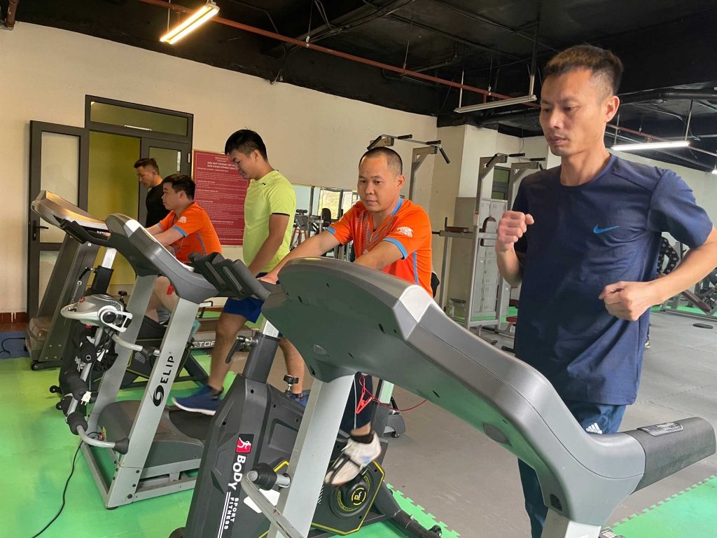 Phòng gym tại khu nhà ở Sun Home dành cho CBNV của KDL Sun World Fansipan Legend