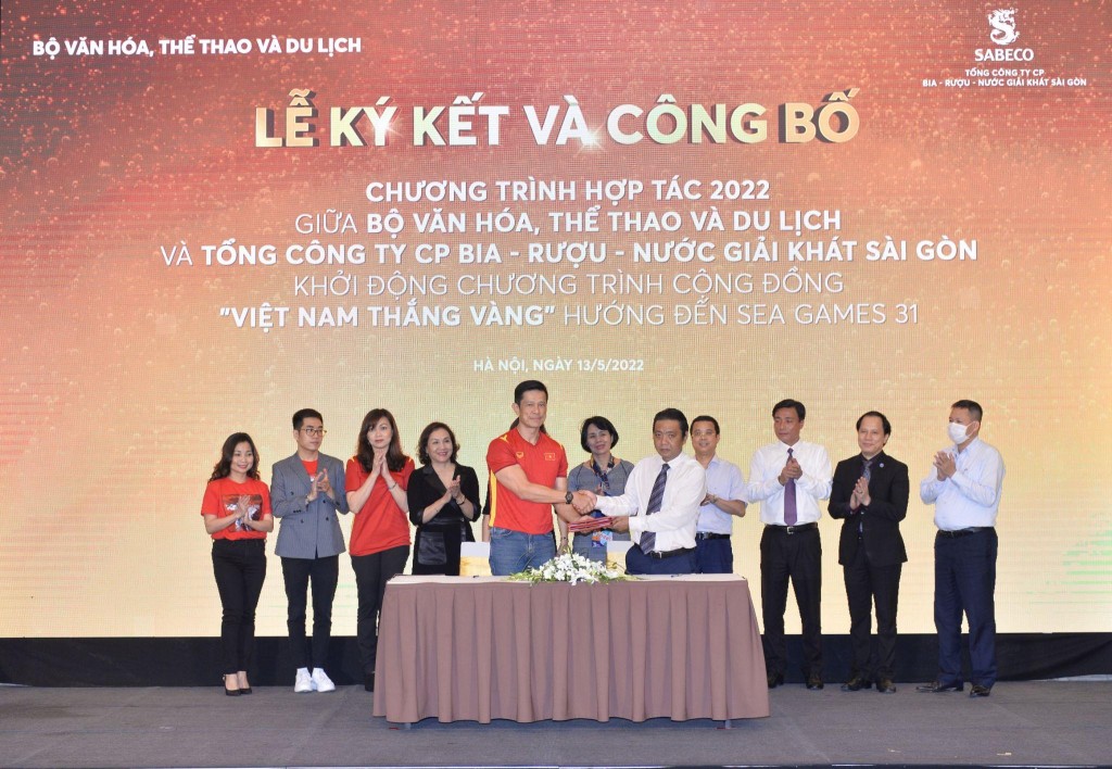 Bộ VHTTDL và SABECO kí kết và công bố về khung hợp tác năm 2022