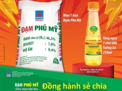 “Đạm Phú Mỹ - Đồng hành sẻ chia” với 2 triệu chai dầu ăn tặng bà con nông dân