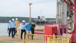 Diễn tập an ninh cảng biển tại kho cảng PV GAS Vũng Tàu