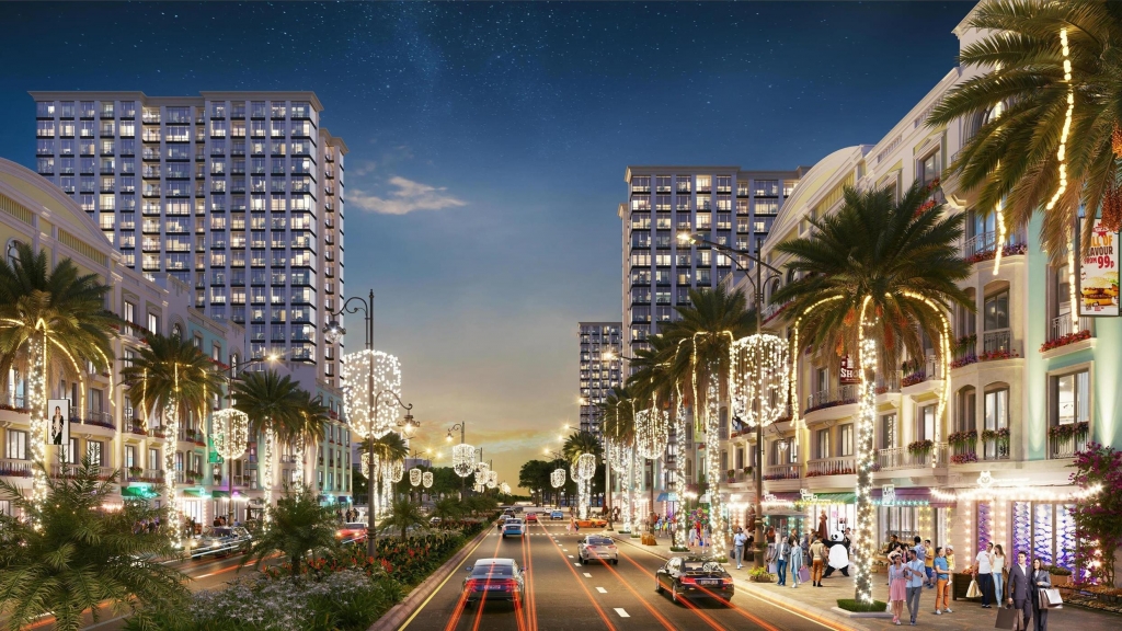 Quảng trường biển và Trục đại lộ tại Sun Grand Boulevard sẽ biến Sầm Sơn thành “phố biển không ngủ”