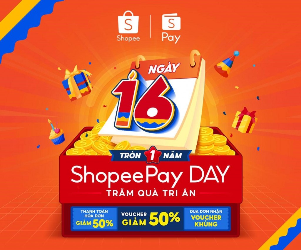 Sinh nhật ShopeePay Day, rinh ngay Smart TV, nồi chiên không dầu và loạt voucher mua sắm giá trị