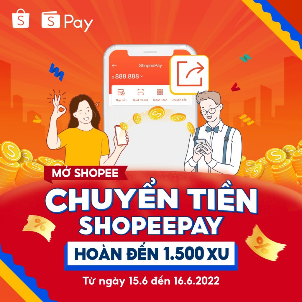 Sinh nhật ShopeePay Day, rinh ngay Smart TV, nồi chiên không dầu và loạt voucher mua sắm giá trị