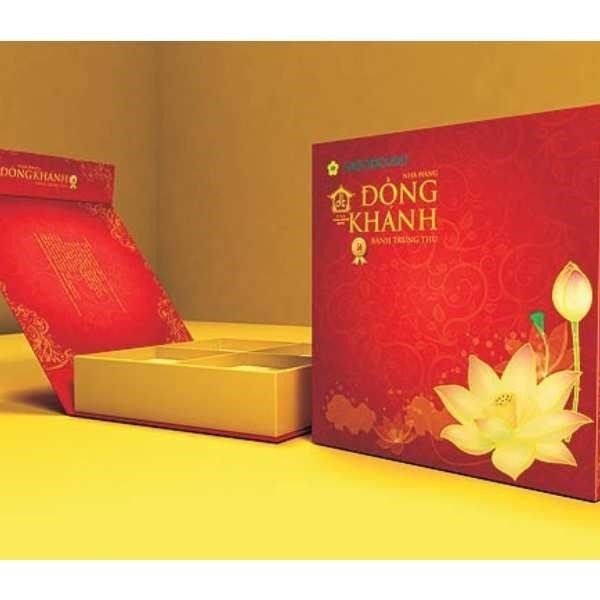 Bánh Trung thu Sơn Long Đồng Khánh bao bì thiết kế sang trọng