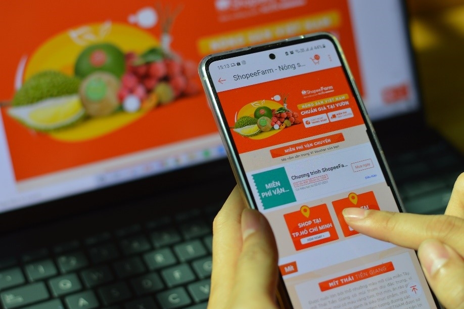 Shopee triển khai tiêu thụ nhãn và nông sản Hưng Yên ngay từ đầu mùa vụ