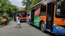 Xe buýt Transerco đón hơn 200 công dân F1 hết cách ly trở về nhà