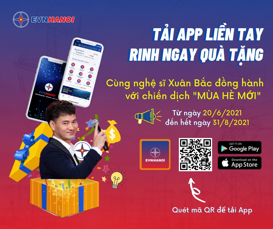 Chương trình “Tải App liền tay - Rinh ngay quà tặng” cùng nghệ sỹ Xuân Bắc