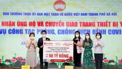 Tập đoàn BRG, SeABank cùng Công ty Thành phố Thông minh ủng hộ Hà Nội 50 tỷ đồng chống Covid-19