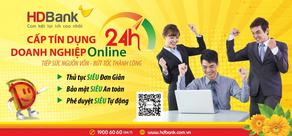 Mở tài khoản, vay online và nhận ưu đãi lãi vay từ HDBank