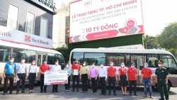 Tập đoàn BRG, SeABank chung tay hỗ trợ TP HCM chống dịch Covid-19