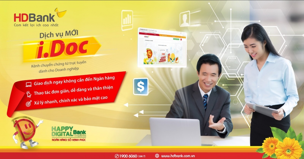 I.Doc - kênh chuyển chứng từ trực tuyến dành cho doanh nghiệp.