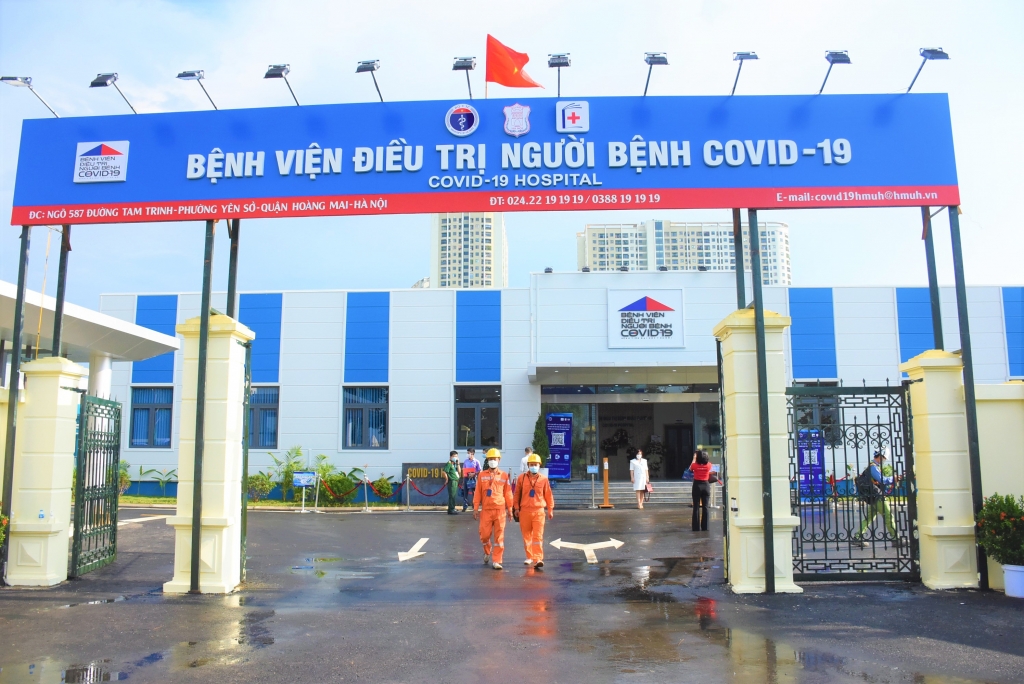 EVNHANOI đảm bảo nguồn điện thông suốt tại Bệnh viện điều trị Covid-19 tại Hà Nội