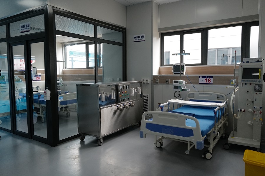 BV điều trị Covid-19- Y Hà Nội được bố trí trang thiết bị y tế hiện đại (8)