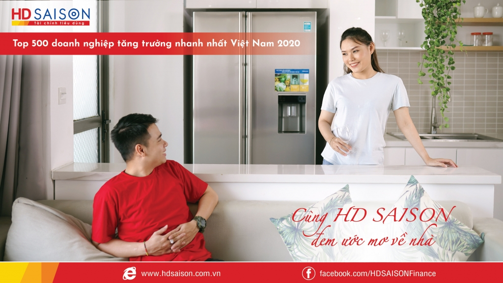 Công ty HD SAISON đã vinh dự nhận cùng lúc 2 giải thưởng “500 doanh nghiệp tăng trưởng nhanh nhất Việt Nam” 