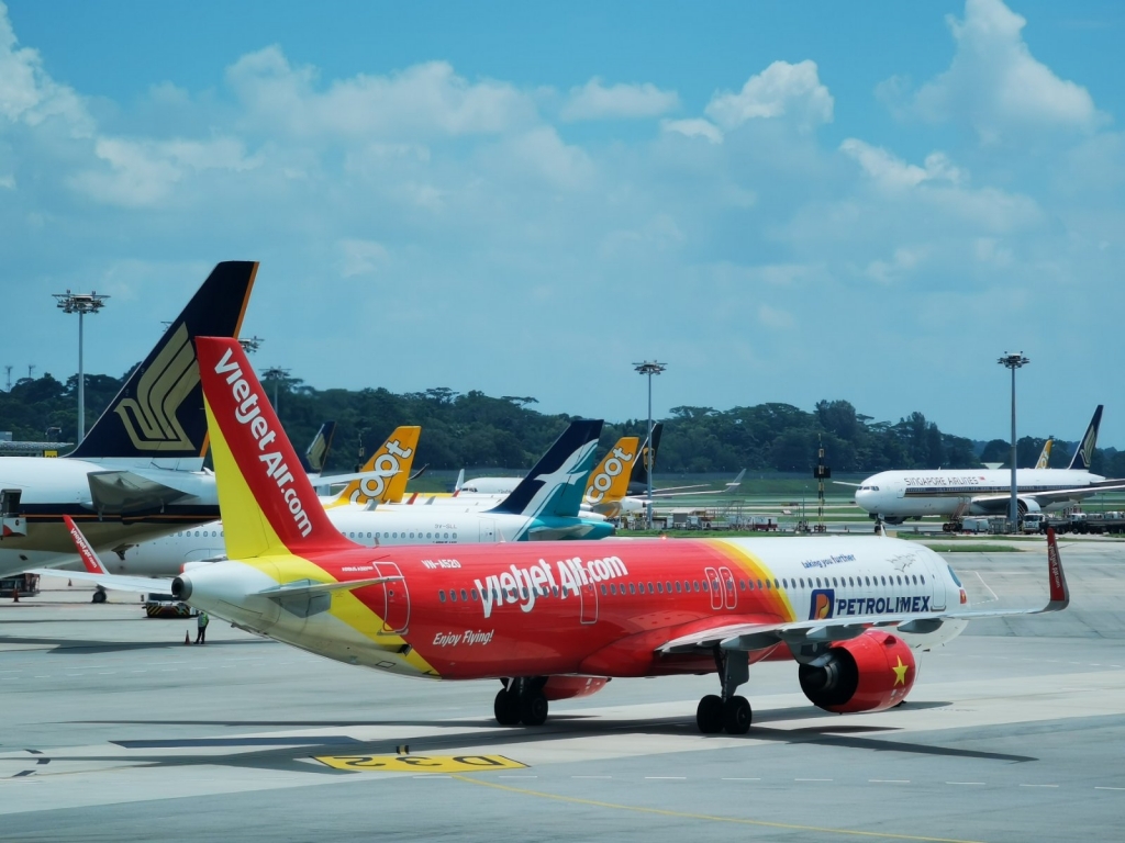 Vietjet khai thác trở lại các chuyến bay quốc tế