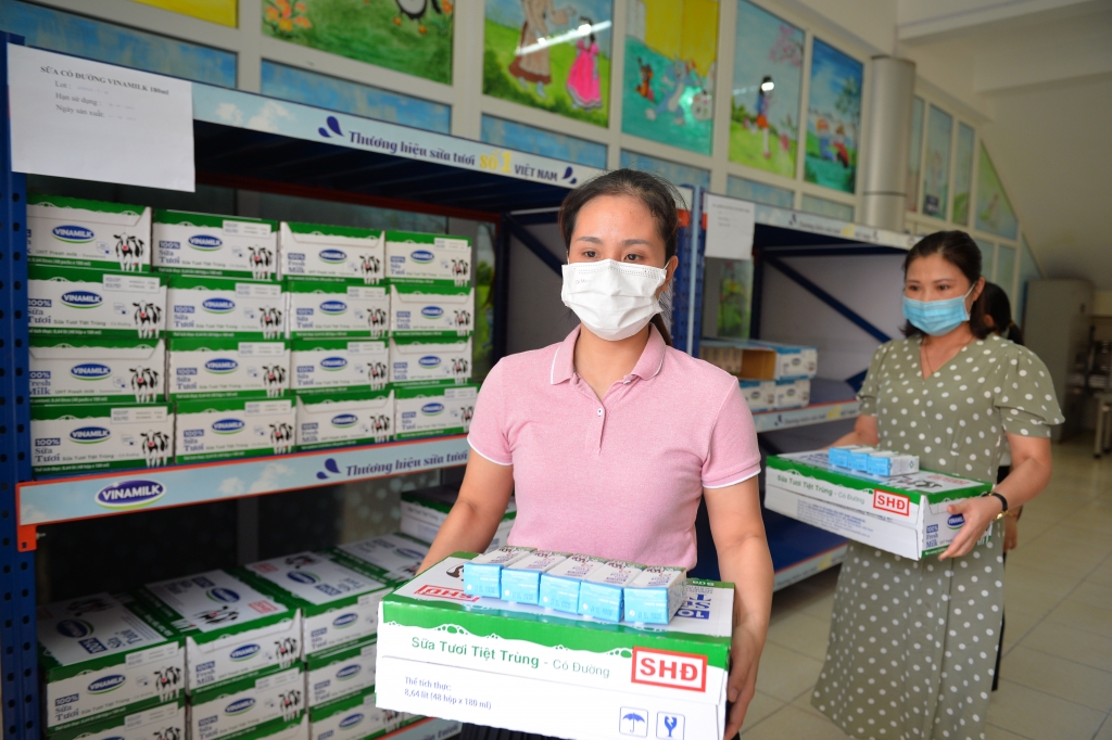 Sữa học đường nhân đôi niềm vui đến trường của trẻ trong năm học mới